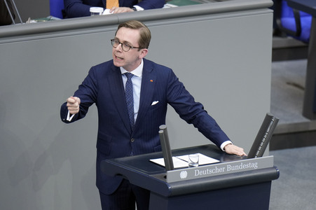 166. Sitzung des Deutschen Bundestages in Berlin