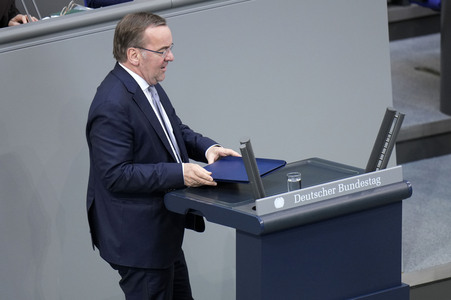 166. Sitzung des Deutschen Bundestages in Berlin