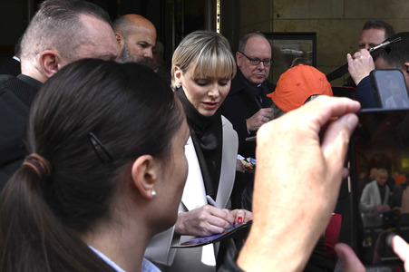 Besuch von Fürst Albert II. von Monaco und Fürstin Charlene in Hamburg
