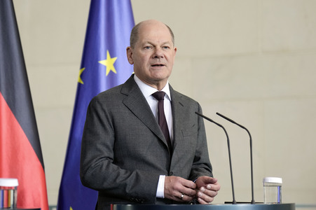 Empfang des NATO-Generalsekretärs in Berlin