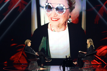 Talkshow 'Belve' in Rom