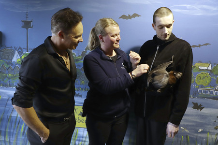 Pressetermin mit Jonas Steppe und Rob Fowler in Bad Segeberg