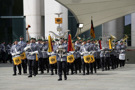 Empfang des Ministerpräsidenten von Montenegro in Berlin
