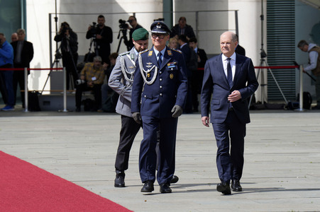 Empfang des Ministerpräsidenten von Montenegro in Berlin