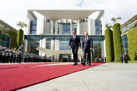 Empfang des Ministerpräsidenten von Montenegro in Berlin