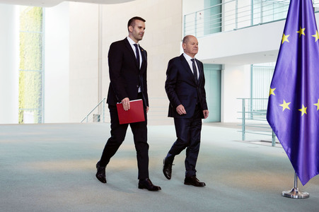 Empfang des Ministerpräsidenten von Montenegro in Berlin