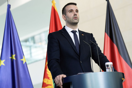 Empfang des Ministerpräsidenten von Montenegro in Berlin