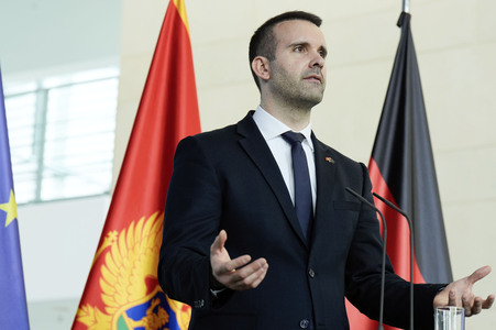 Empfang des Ministerpräsidenten von Montenegro in Berlin