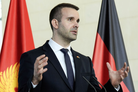 Empfang des Ministerpräsidenten von Montenegro in Berlin