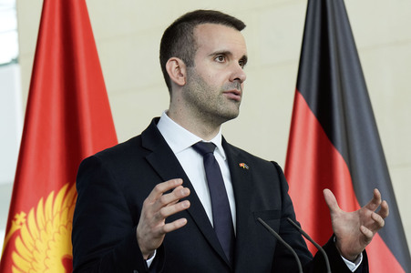Empfang des Ministerpräsidenten von Montenegro in Berlin