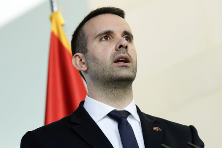 Empfang des Ministerpräsidenten von Montenegro in Berlin