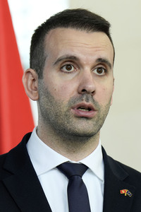 Empfang des Ministerpräsidenten von Montenegro in Berlin