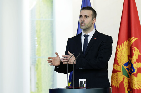 Empfang des Ministerpräsidenten von Montenegro in Berlin