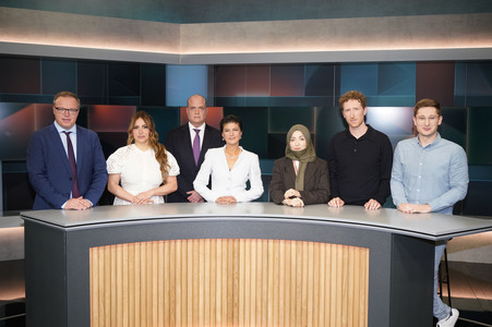 Talkshow 'hart aber fair' in Berlin