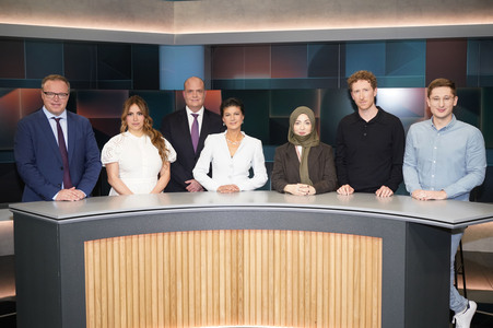 Talkshow 'hart aber fair' in Berlin