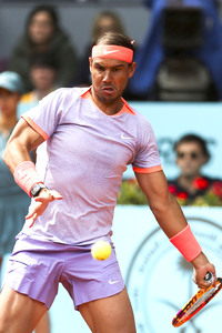 Tennismatch Rafael Nadal vs Pedro Cachin in Madrid