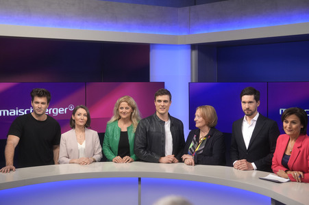 Talkshow 'maischberger' in Berlin