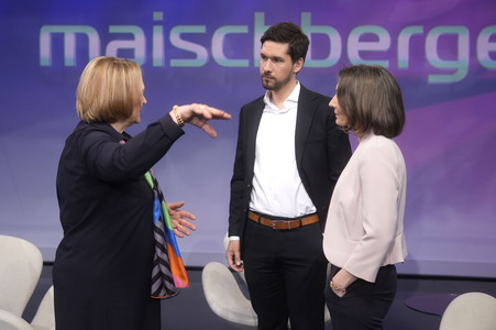 Talkshow 'maischberger' in Berlin