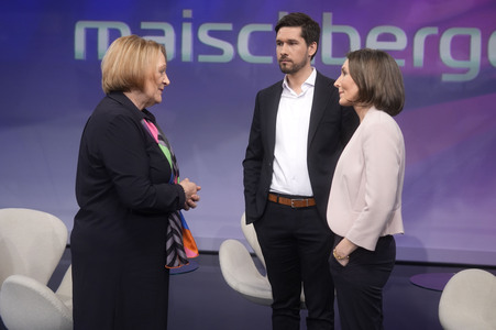 Talkshow 'maischberger' in Berlin