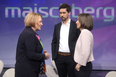 Talkshow 'maischberger' in Berlin