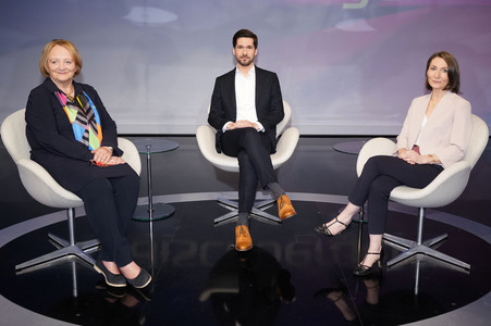 Talkshow 'maischberger' in Berlin