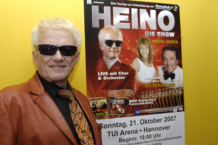 Pressetermin mit Heino in Hannover