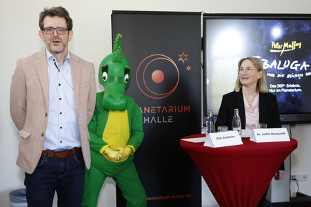 Pressegespräch 'Tabaluga und die Zeichen der Zeit' in Halle