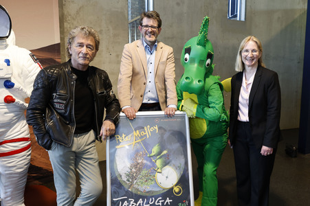 Pressegespräch 'Tabaluga und die Zeichen der Zeit' in Halle