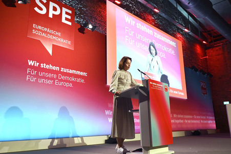 Sozialdemokratischer Demokratiekongress von SPD und SPE in Berlin