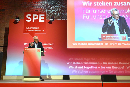 Sozialdemokratischer Demokratiekongress von SPD und SPE in Berlin