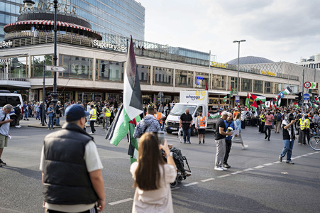 Pro-Palästina-Demo in Berlin