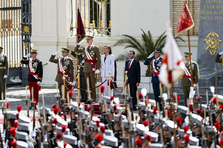 40. Jahrestag der Vereidigung des Königs in Saragossa