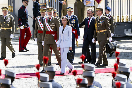 40. Jahrestag der Vereidigung des Königs in Saragossa