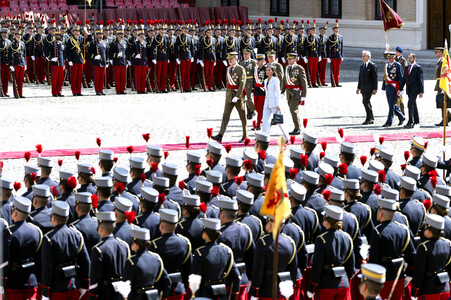 40. Jahrestag der Vereidigung des Königs in Saragossa