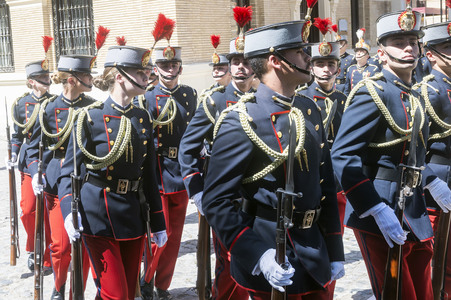 40. Jahrestag der Vereidigung des Königs in Saragossa
