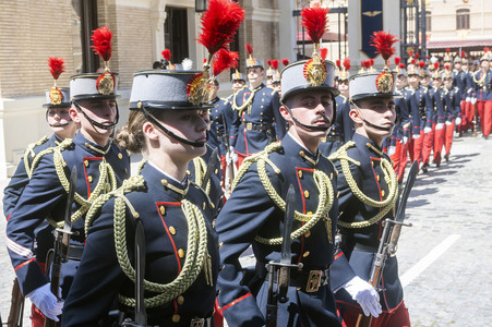 40. Jahrestag der Vereidigung des Königs in Saragossa