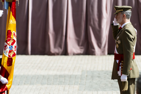 40. Jahrestag der Vereidigung des Königs in Saragossa