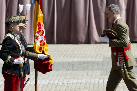 40. Jahrestag der Vereidigung des Königs in Saragossa
