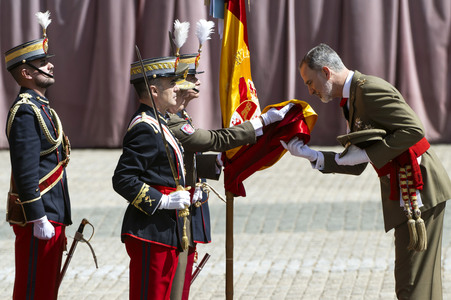 40. Jahrestag der Vereidigung des Königs in Saragossa