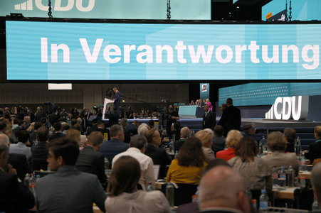 36. Parteitag der CDU Deutschlands in Berlin