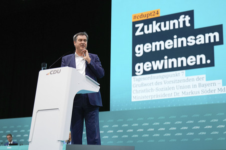 36. Parteitag der CDU Deutschlands in Berlin
