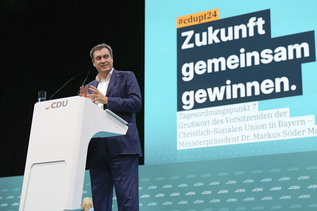 36. Parteitag der CDU Deutschlands in Berlin