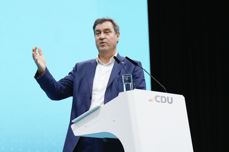 36. Parteitag der CDU Deutschlands in Berlin