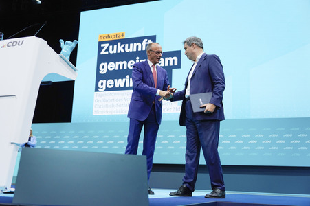 36. Parteitag der CDU Deutschlands in Berlin