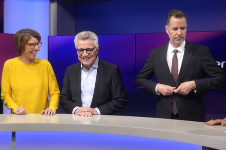 Talkshow 'maischberger' in Berlin