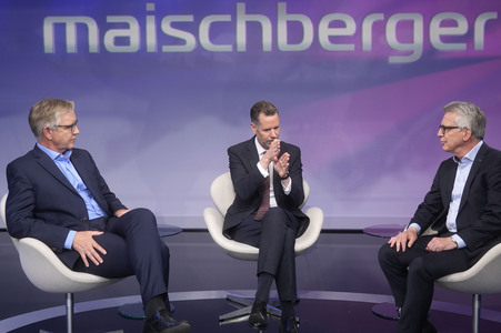 Talkshow 'maischberger' in Berlin