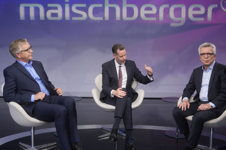 Talkshow 'maischberger' in Berlin