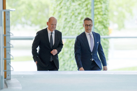 Empfang des Präsidenten der Republik Finnland in Berlin