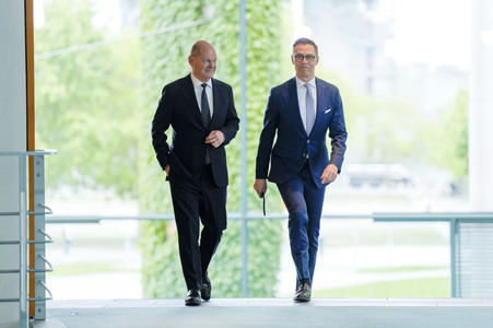 Empfang des Präsidenten der Republik Finnland in Berlin