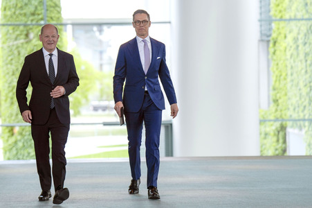 Empfang des Präsidenten der Republik Finnland in Berlin